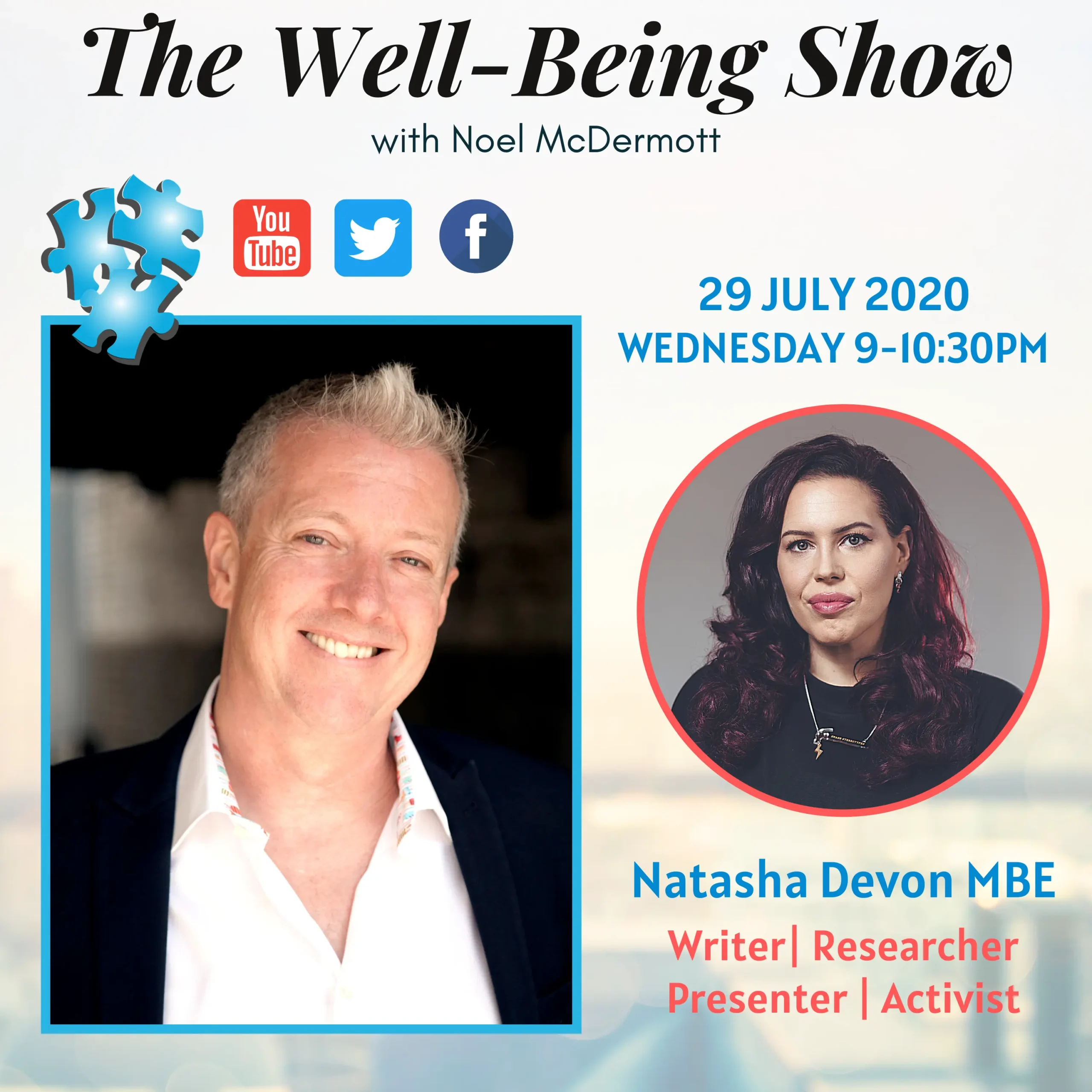 Natasha Devon mental health activist.