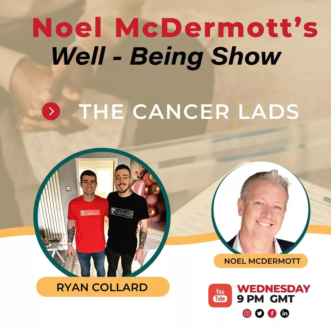 The Well-Being Show Episode 159 - Ryan Collard - Cancer Lads