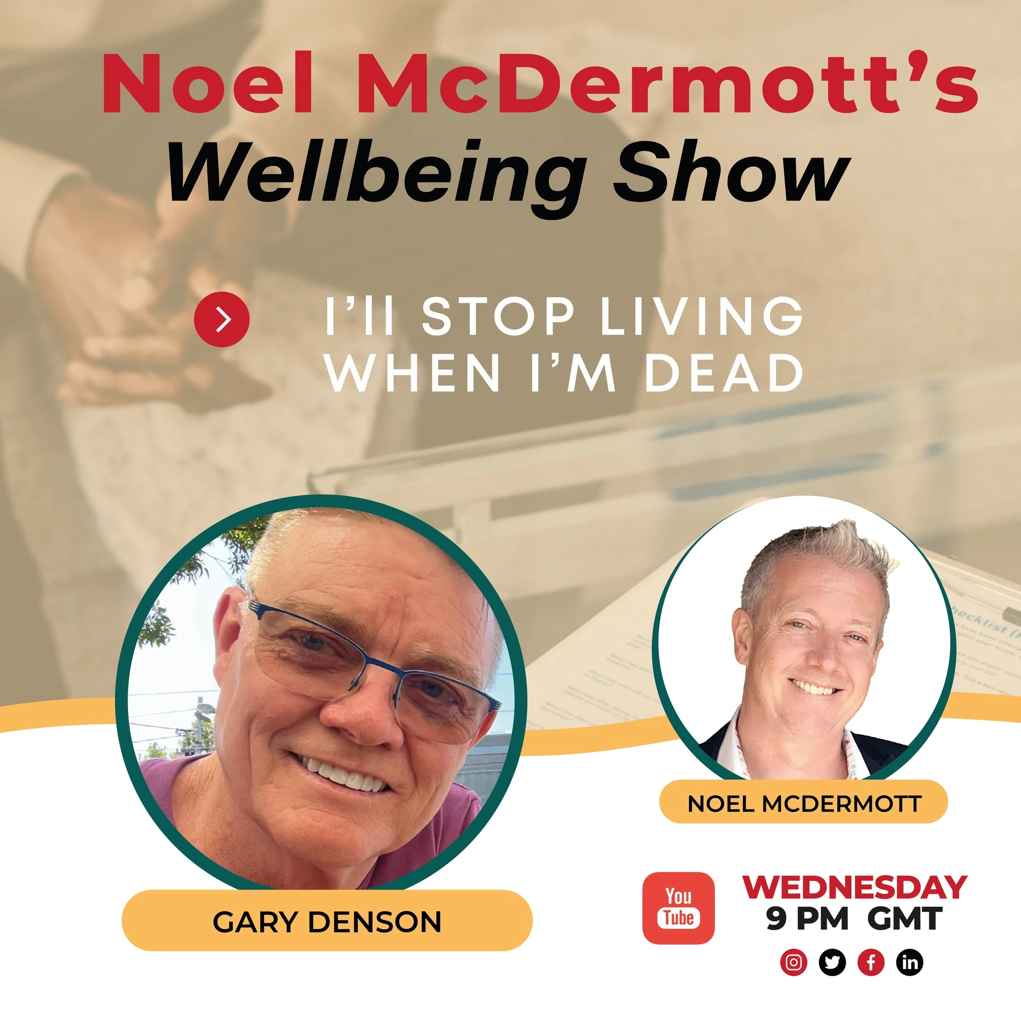 The Wellbeing Show - Gary Denson, Ambassador for the Alfred Hospital Foundation