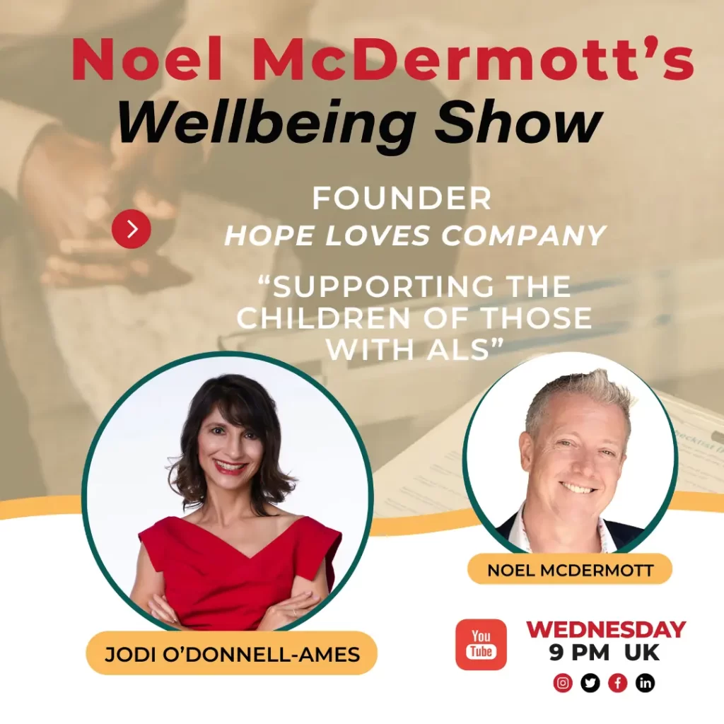 The Well Being Show with Jodie O'Donnell-Ames - Supporting The Children of those with ALS