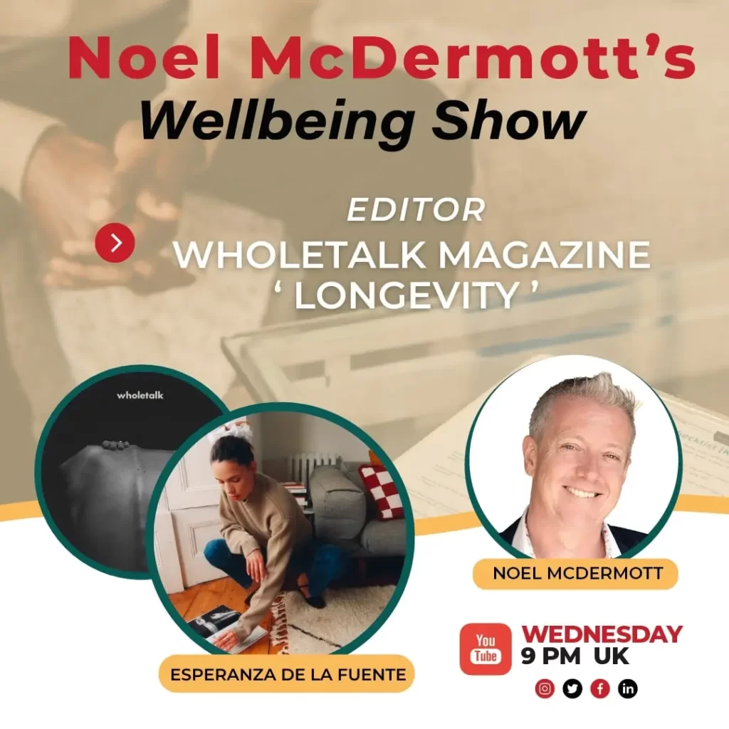 Noel McDermott's Wellbeing Show with guest Esperanza De La Fuente