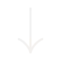 down left arrow icon