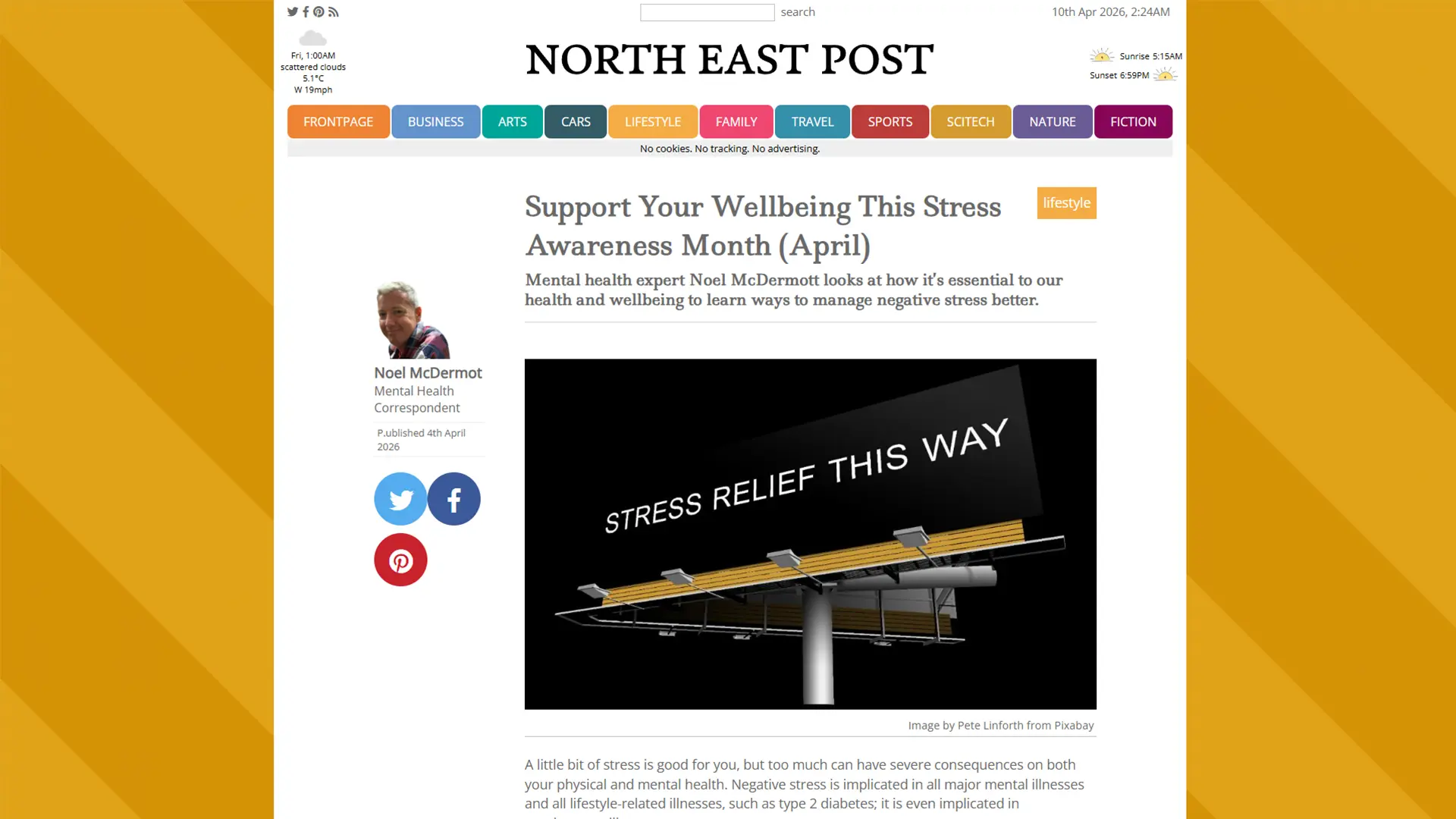 Support Your Wellbeing This Stress Awareness Month